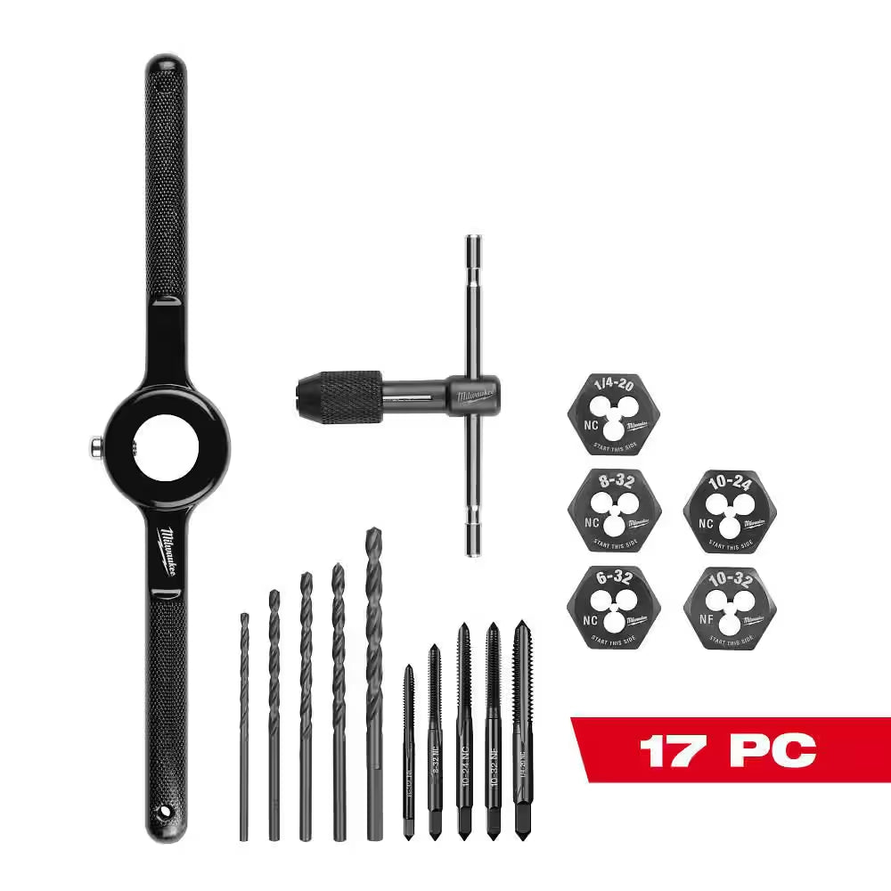 SAE Tap and Die Set (17-Piece)
