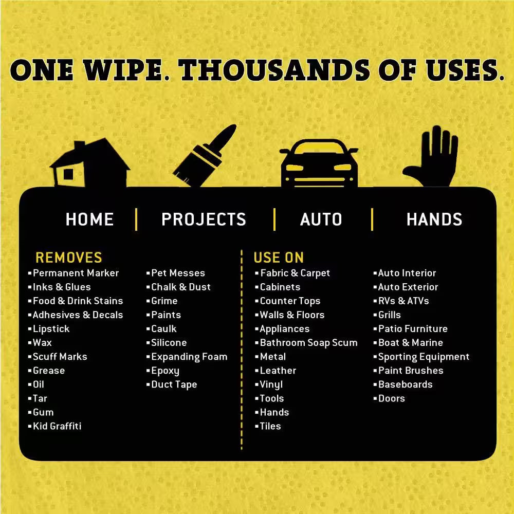 90-Count Citrus Scent Heavy-Duty All-Purpose Wipes (6-Pack)