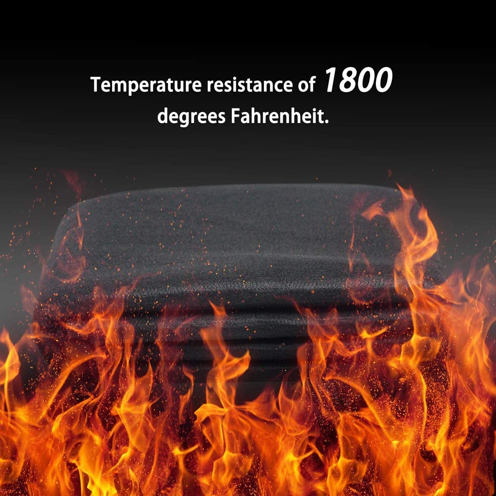 High Temp 18" X 24" X 1/8" Carbon Fiber Welding Blanket Protect Work Area from Sparks & Splatte (18 X 24 Inches)