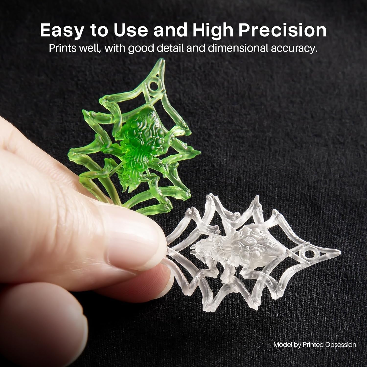 Abs-Like Plant-Based 3D Printer Resin with Low Odor and High Precision, 405Nm UV Curing Resin for Mars Saturn Jupiter MSLA DLP LCD 3D Printing - Grey 2000G