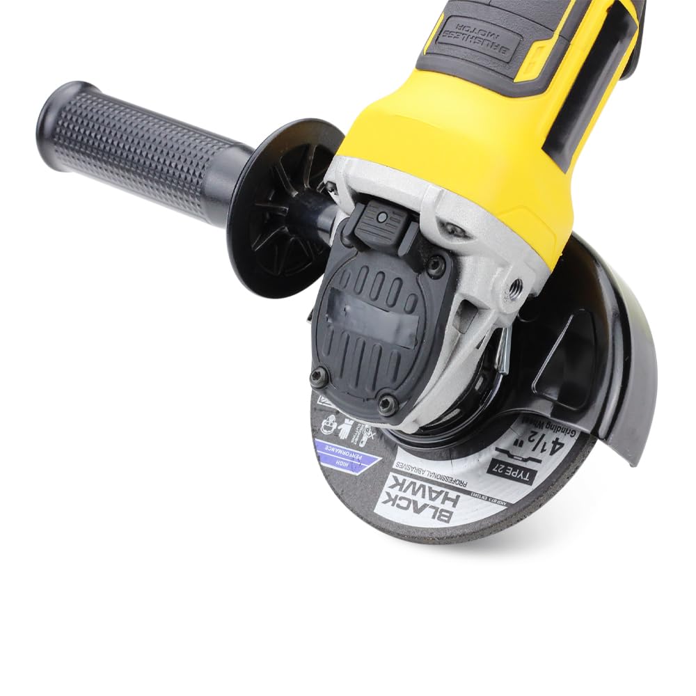 Depressed Center Metal Grinding Wheels for Angle Grinders, 4.5” X 1/4” X 7/8” - 5 Pack