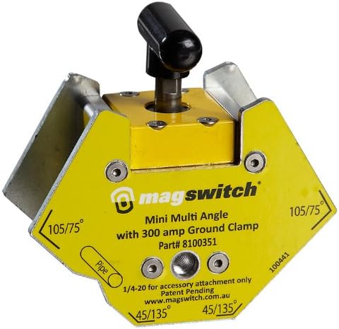 - 8100351 Mini Multi Angle W 300Amp GC Mini Multi Angle with 200 Amp, Yellow/Silver/Black