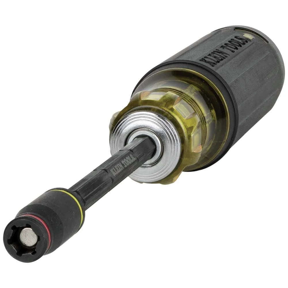 32304 14-In-1 HVAC Adjustable-Length Impact Screwdriver with Flip Socket