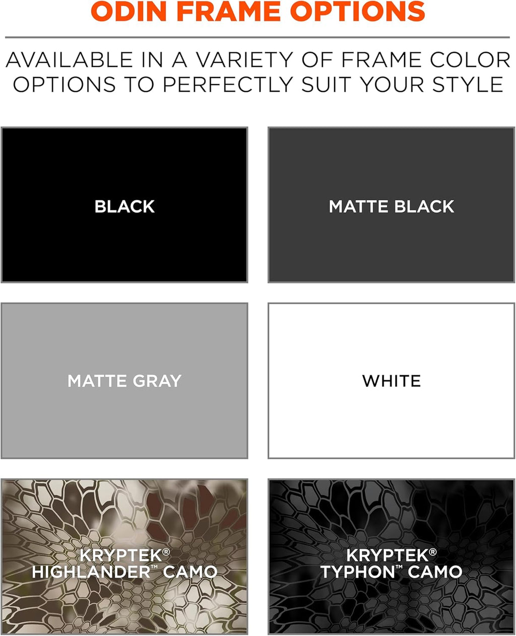 Skullerz ODIN Safety Glasses Sunglasses, Impact Resistant Z87.1+