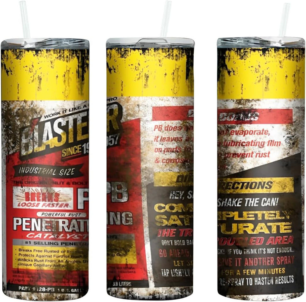 Stylish 20 OZ Insulated Skinny Tumbler with Lid and Straw - Perfect for Hot and Cold Drinks, Ideal Gift for Any Occasion