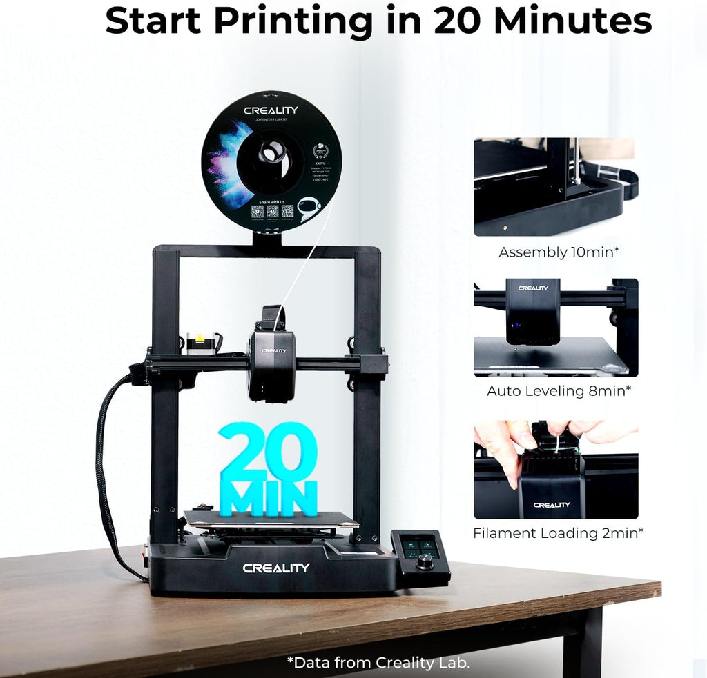 Ender 3 V3 SE 3D Printer, 250Mm/S Faster FDM 3D Printers with CR Touch Auto Leveling, Sprite Direct Extruder Auto-Load Filament Dual Z-Axis & Y-Axis, Printing Size 8.66 * 8.66 * 9.84 Inch
