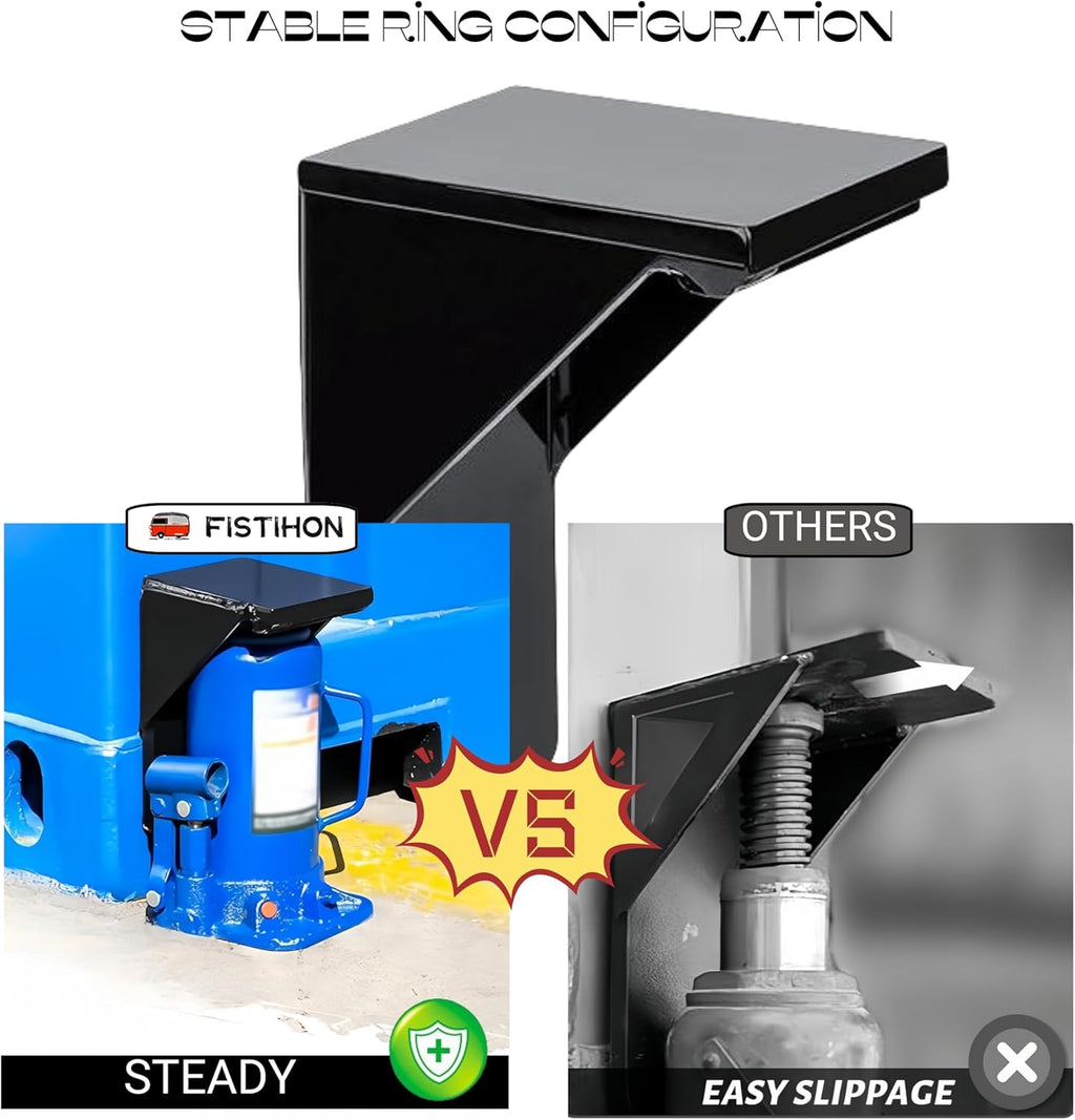 Upgrade Shipping Container Jack Lug, with Limiter, Shipping Container Jack Lifter, Shipping Container Accessories Attachment - Storage Container Leveler Booster