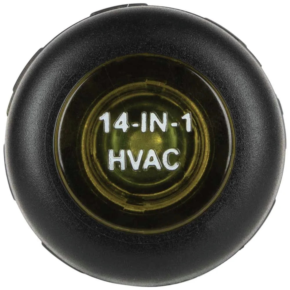 32304 14-In-1 HVAC Adjustable-Length Impact Screwdriver with Flip Socket