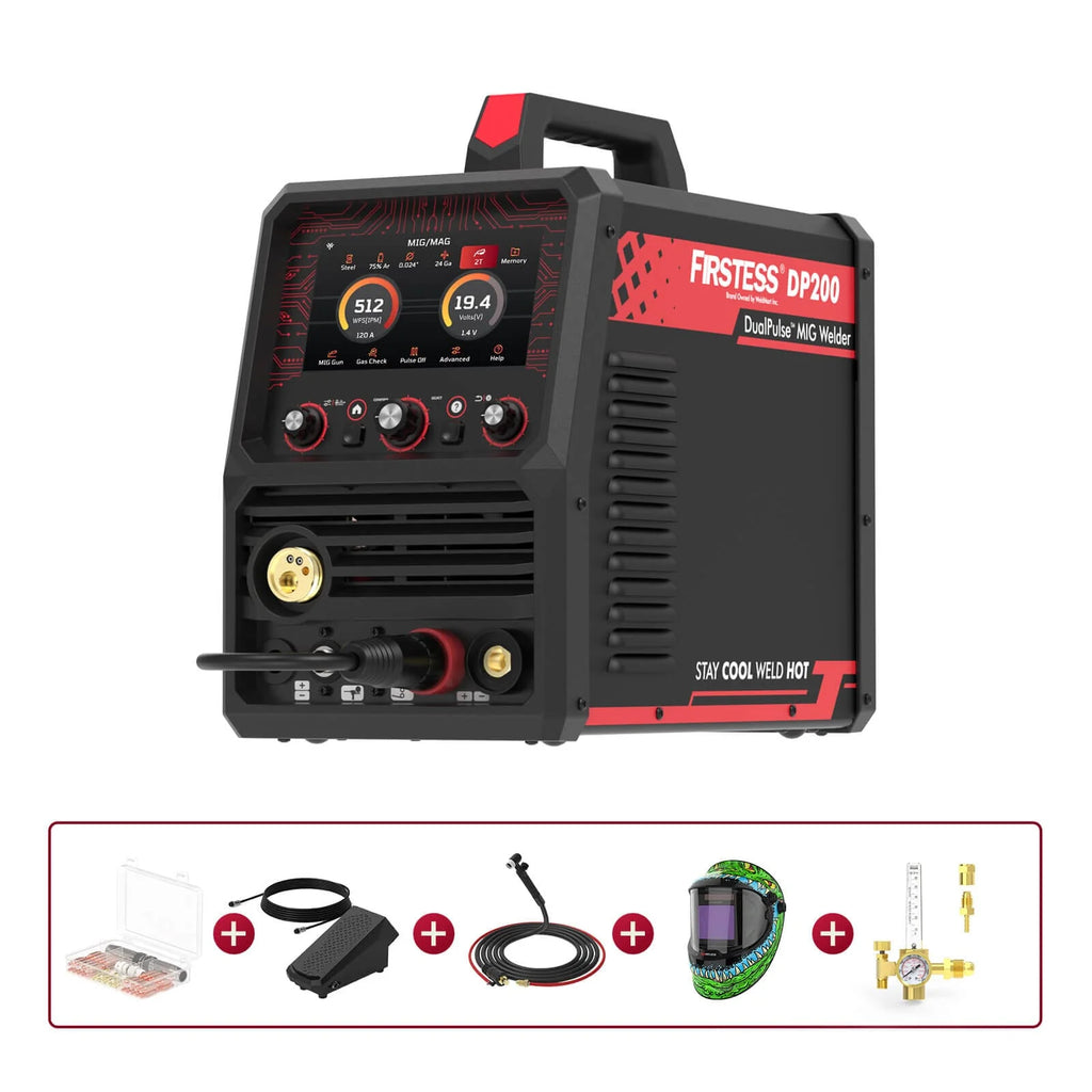 Firstess DP200 Multi-Process Dualpulse™ MIG Welder