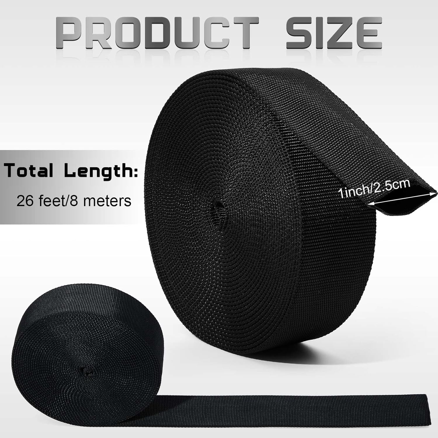 26 Ft Nylon Hydraulic Hose Protector Sleeve Tig Torch Cable Cover Black Protective Cover Hose Sheath Hydraulic Wrap Cutting Wire Sheath Sleeve Management Wrap for Cord Tig(1 Inch Id)