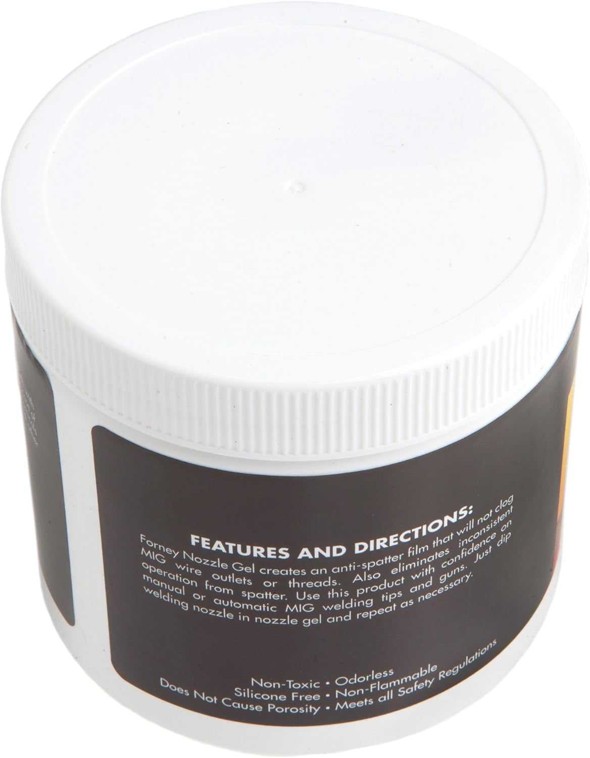 37031 Nozzle Gel for Mig Welding, 16-Ounce , White
