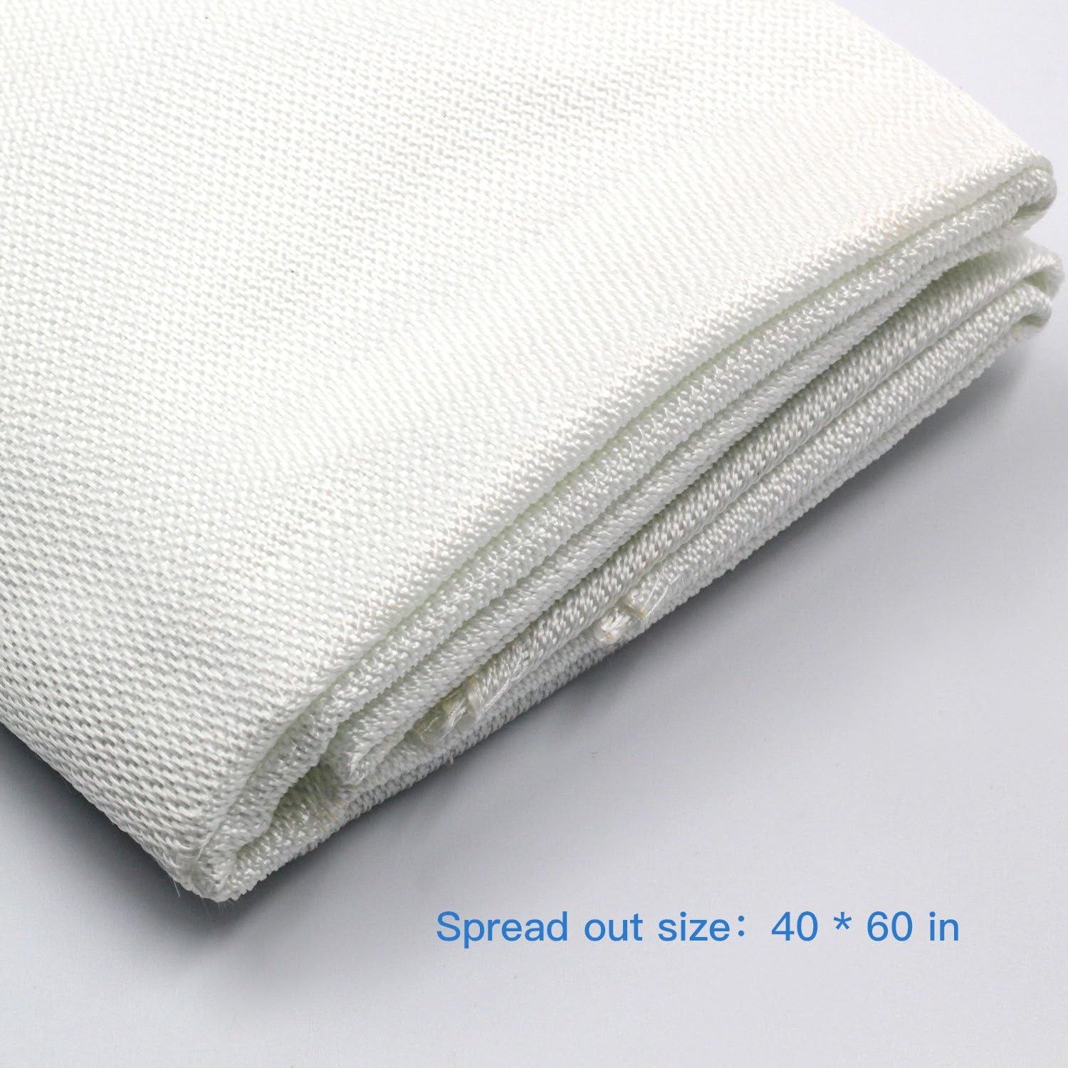 Welding Blanket Heavy Duty Fiberglass Fire Blanket Protect Work Area from Sparks (60 X 40 Inches)