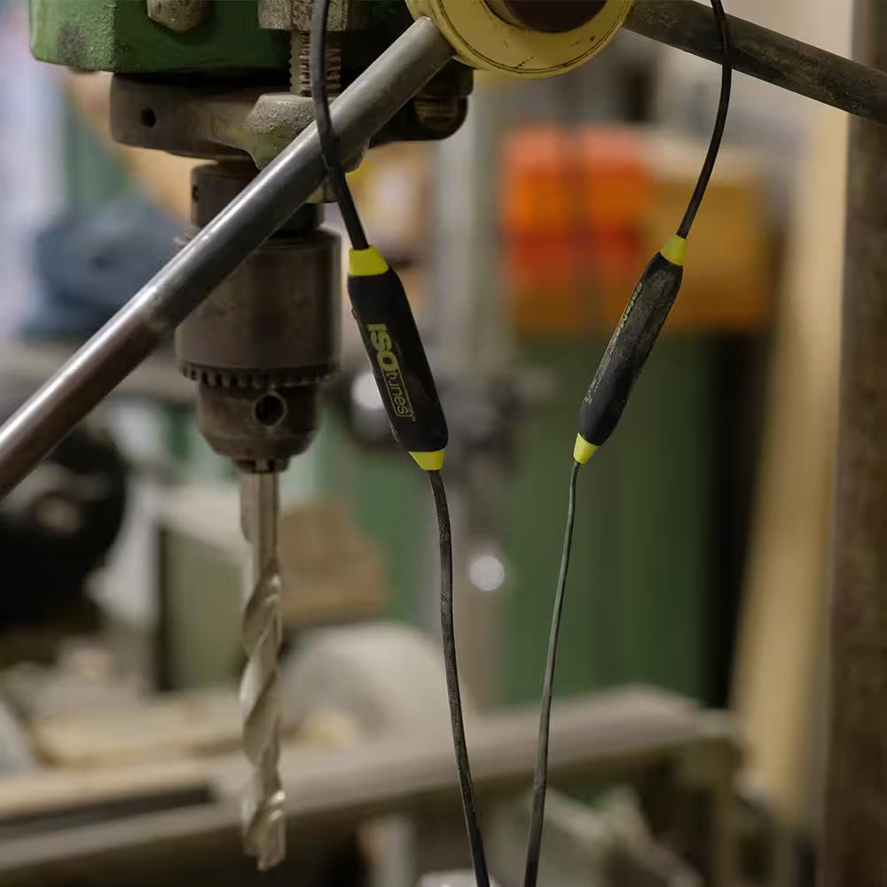 XTRA 2.0 Bluetooth Hearing Protection Earbuds, 27 Db Noise Reduction Rating, OSHA Compliant Work Ear Protection (Yellow)