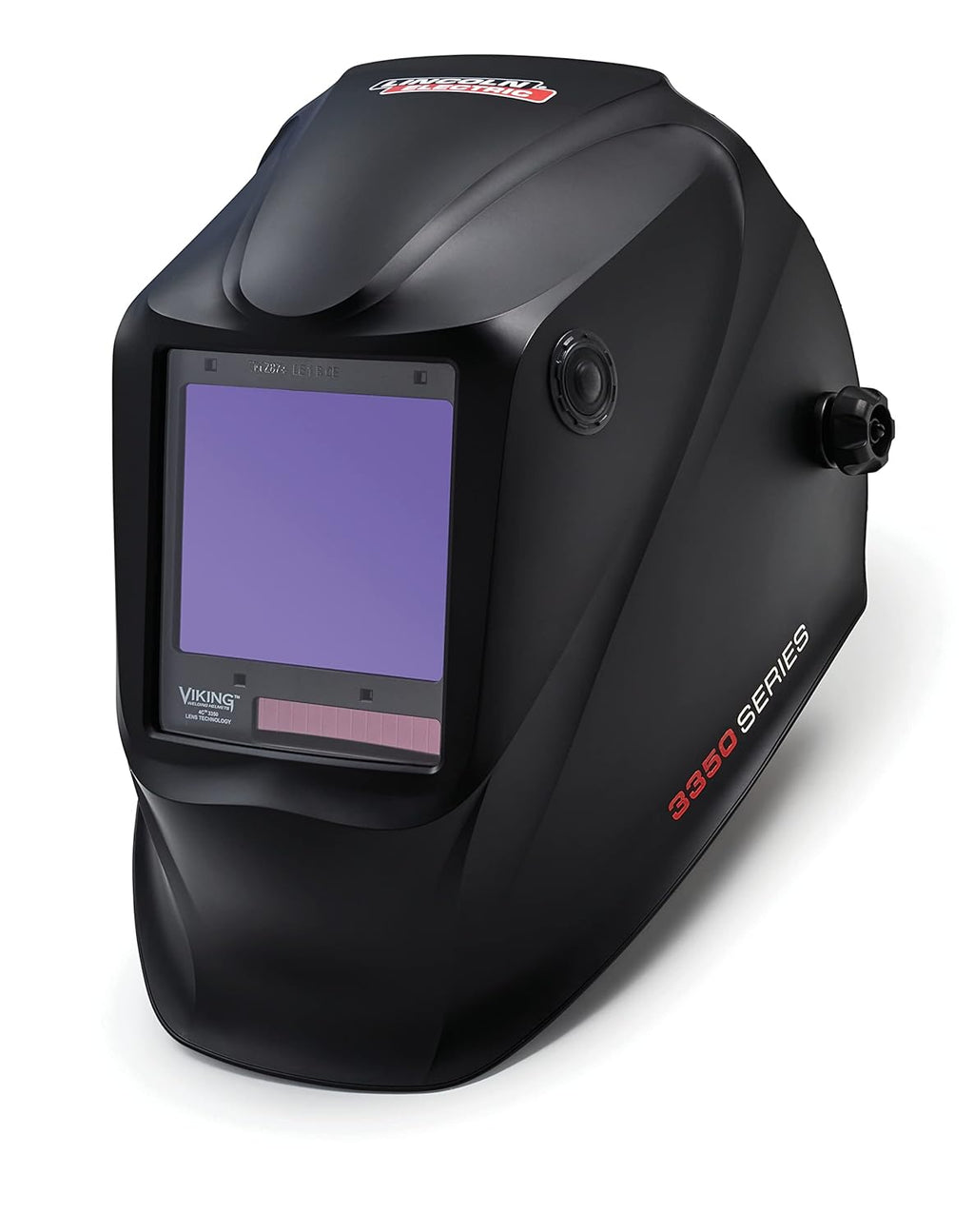 K3034-4 VIKING 3350 Auto Darkening Welding Helmet with 4C Lens Technology, Matte Black, Extra Large