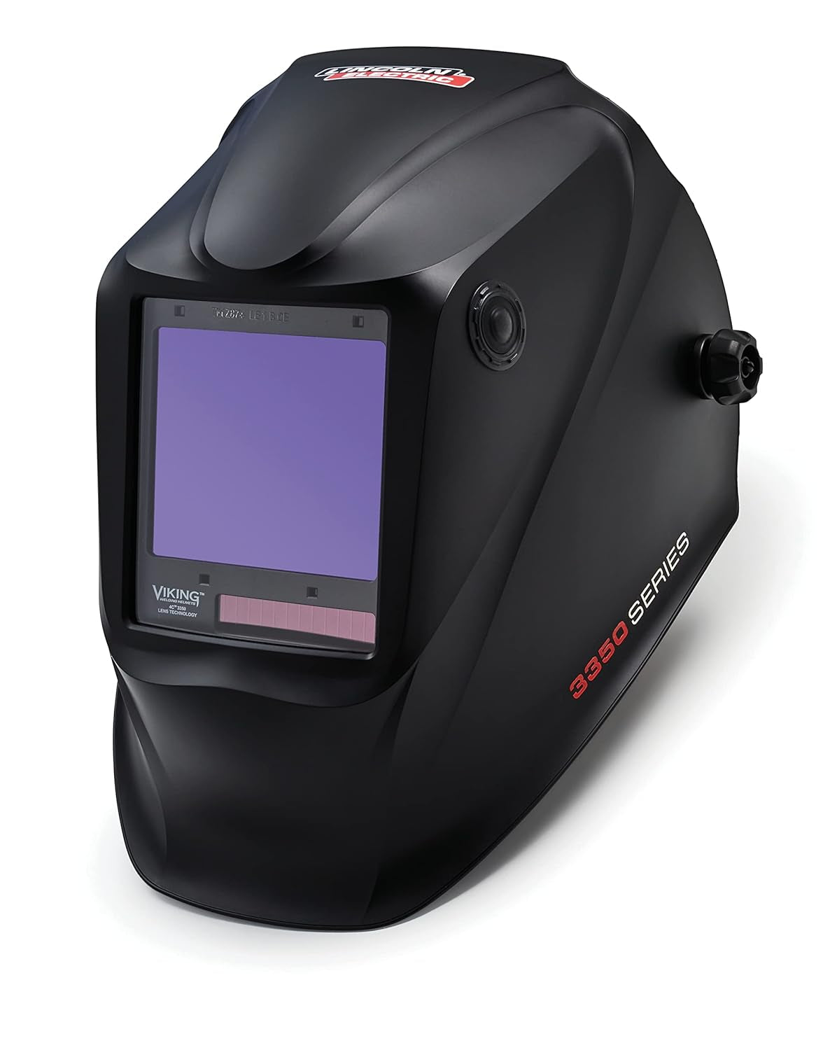 K3034-4 VIKING 3350 Auto Darkening Welding Helmet with 4C Lens Technology, Matte Black, Extra Large