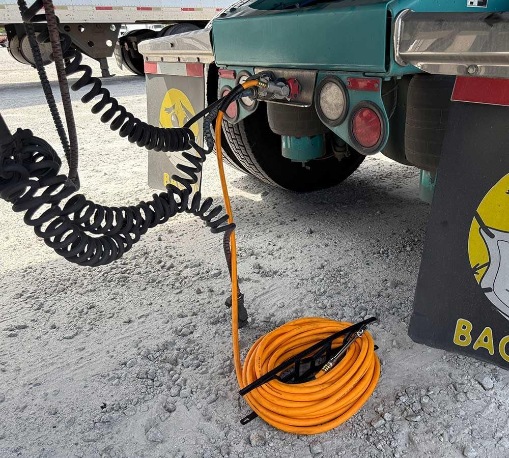 Truck Tire Inflation Kit 3/8" ID W/Air Chuck & Gladhand