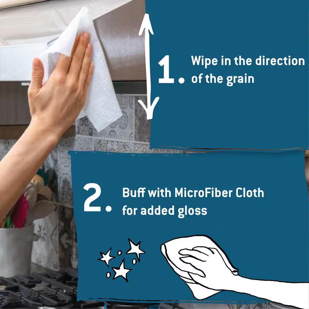 Stainless Steel Cleaning Wipes
