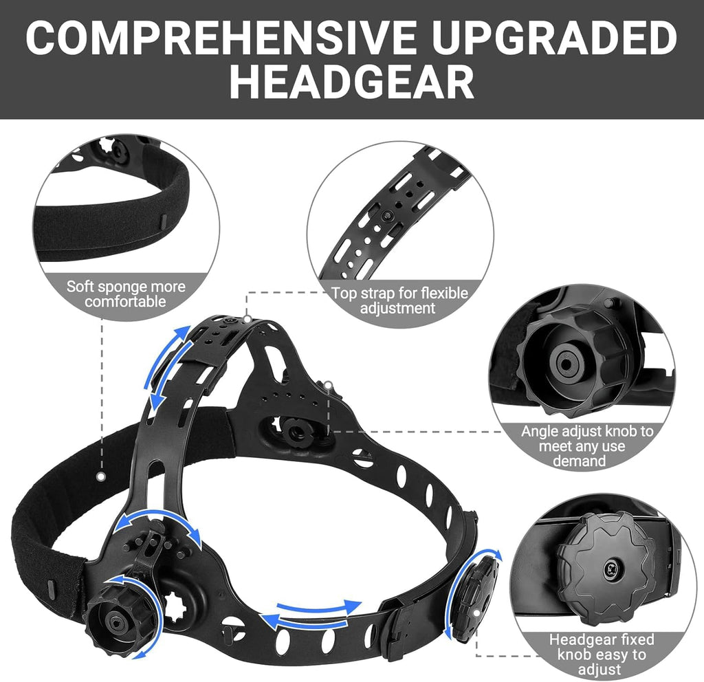 Welding Helmet Auto Darkening: DEKORPO True Color Solar Powered Auto Darkening Welding Welder Mask Hood Helmets