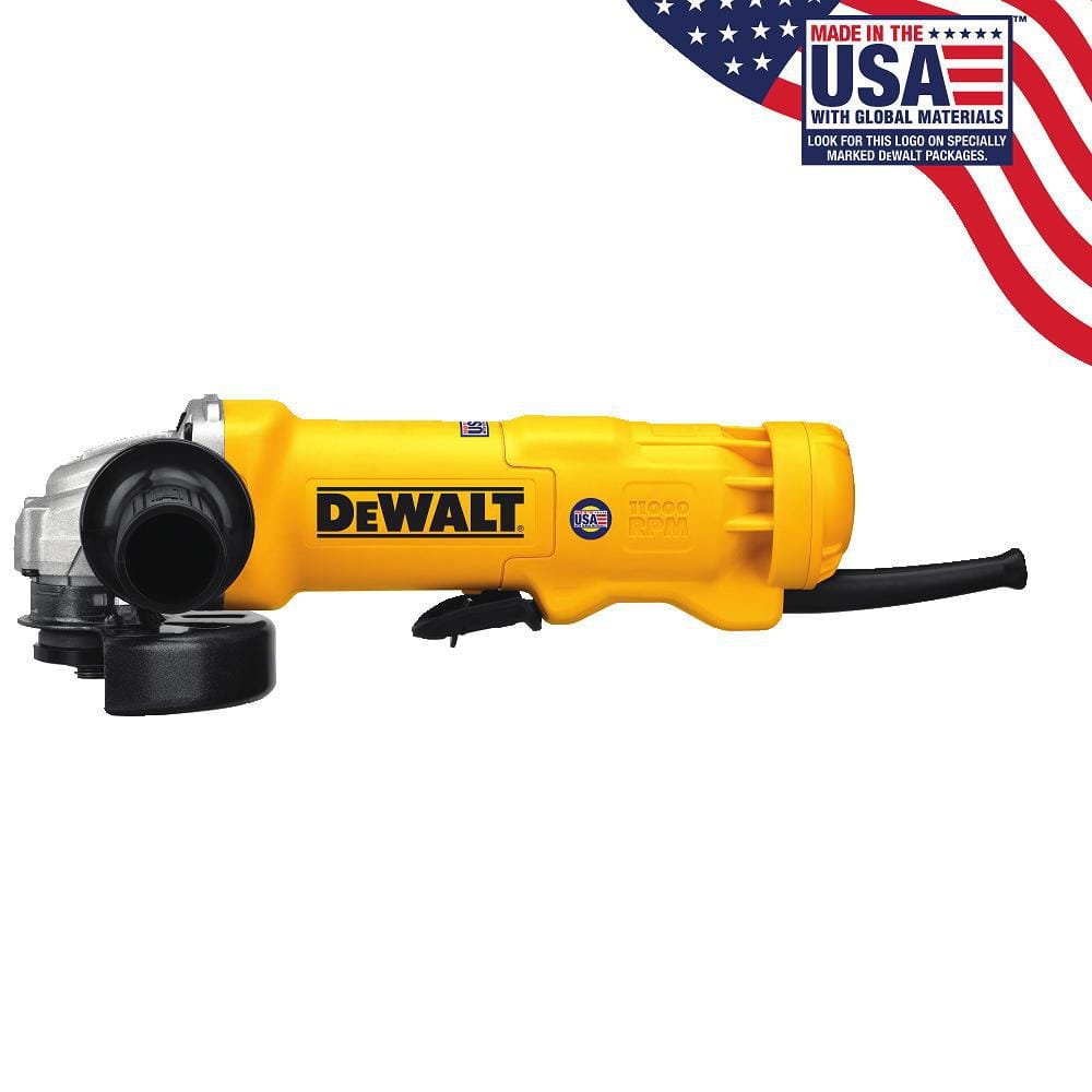 120-Volt 4-1/2 In. Corded Small Angle Grinder