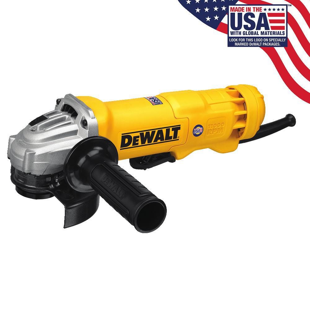 120-Volt 4-1/2 In. Corded Small Angle Grinder