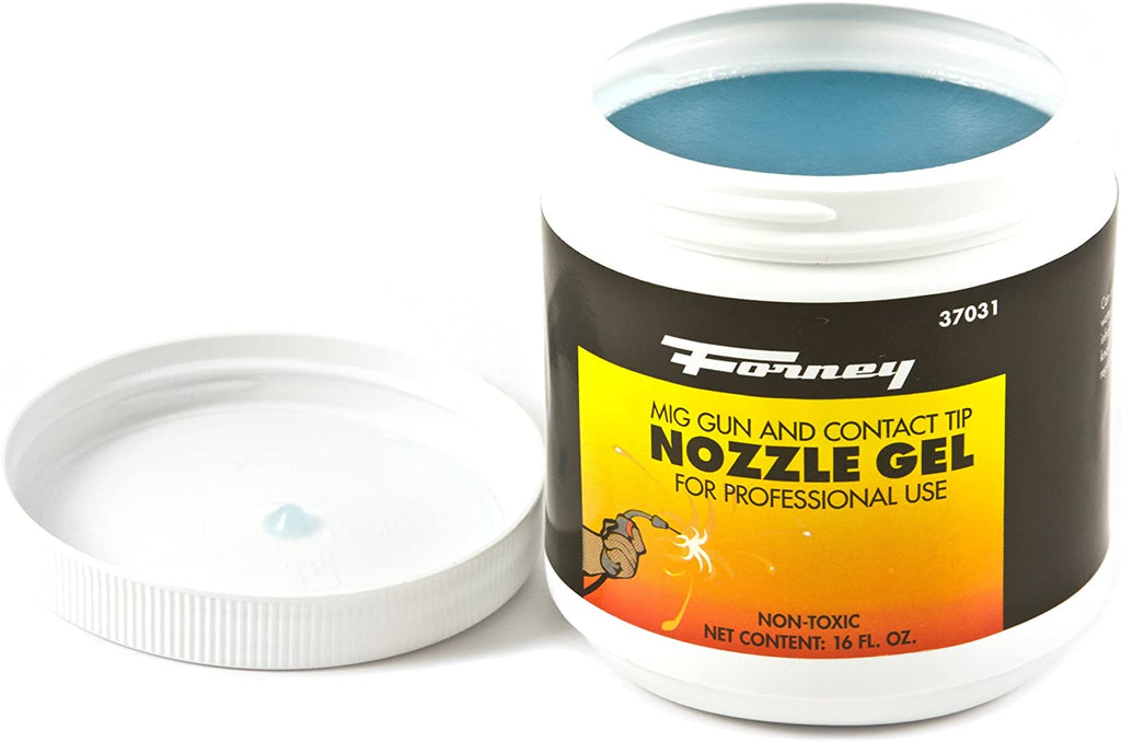 37031 Nozzle Gel for Mig Welding, 16-Ounce , White