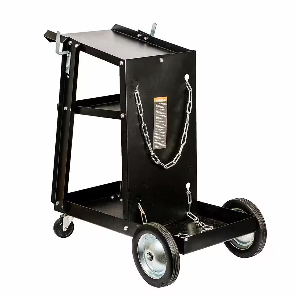 Portable Welding Cart- 90 Lb. Capacity, 3 Levels