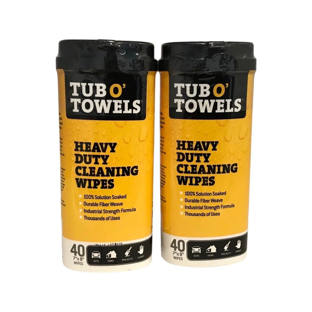 TW40 - 2 Pack Heavy-Duty Multi-Surface Cleaning Wipes