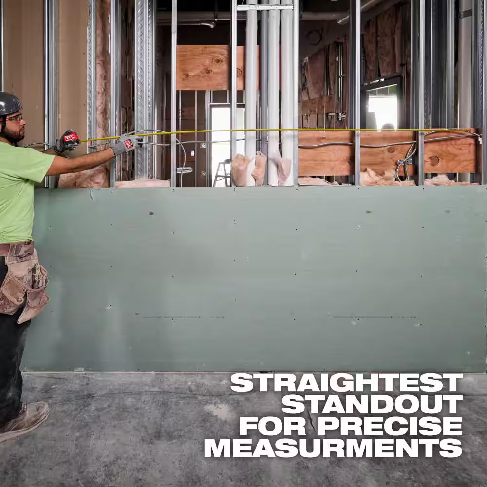 16 Ft. Wide Blade Magnetic Tape Measure with 16 Ft. Reach